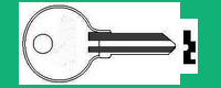 PA210 Single Sided Key SEARS SLAYMAKER PADLOCK